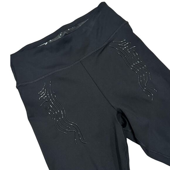 Gymshark Exo Ultra Leggings, Black, Rubberized/Textured Design, Size Medium - Picture 2 of 4